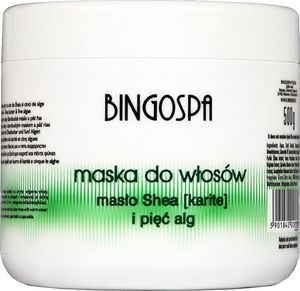BingoSpa Maska do włosów z masłem Shea i pięcioma algami BingoSpa 1