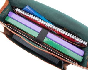 Belveder Torba skórzana vintage brąz Outlander BH74 5