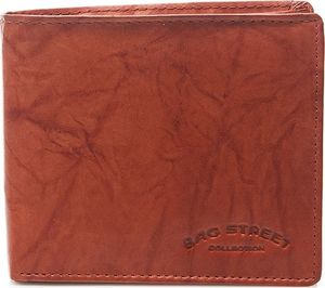 Bag Street Skórzany męski portfel duży brązowy C65 1