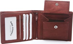 Bag Street Skórzany męski portfel duży czarny C65 2