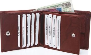 Bag Street Skórzany męski portfel duży czarny C65 3