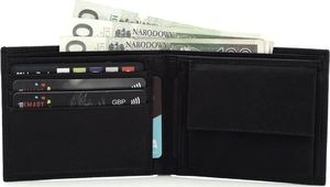 Belveder Skórzany cienki portfel slim wallet BG03 5