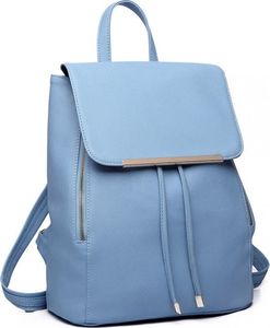 Accessorize Me Błękitny plecak skórzany damski Aurora 2