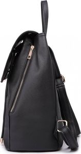 Accessorize Me Plecak skórzany damski czarny Aurora 2