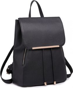 Accessorize Me Plecak skórzany damski czarny Aurora 3