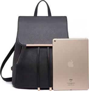 Accessorize Me Plecak skórzany damski czarny Aurora 5