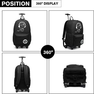 Bag Street Plecak szkolny Cody czarny 4