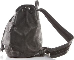 Belveder Plecak vintage skórzany damski czarny BV20 3