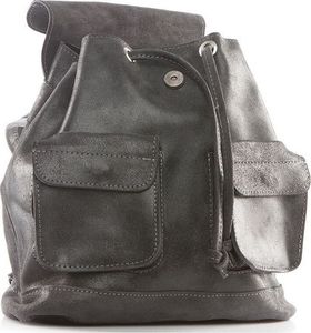 Belveder Plecak vintage skórzany damski czarny BV20 4
