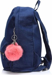 Black Sheep Plecak jeansowy szkolny Black Sheep BLUE2 5