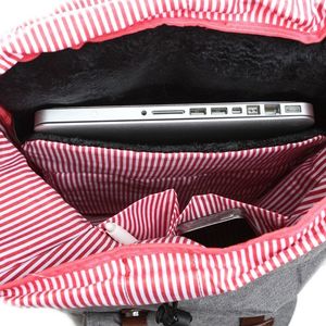 Harold`s Plecak na laptopa 15 Vintage szary HAROLDS 5