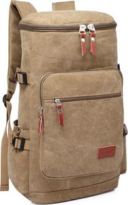 Kono Plecak Vintage Męski Retro Khaki Kn10 2