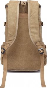 Kono Plecak Vintage Męski Retro Khaki Kn10 3