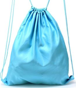 LisanBags Niebieski worek plecak na sznurkach BASIC 1