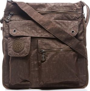 Bag Street Miejska torebka listonoszka brązowa Kelly 1
