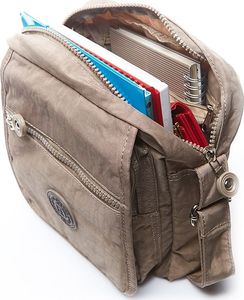 Bag Street Mała torebka sportowa beżowa Kristy 5