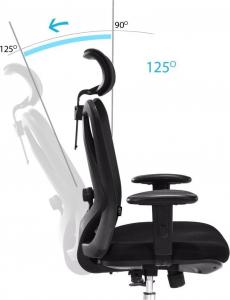 Krzesło biurowe Angel EurOpa Plus Czarne 5