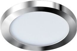 Azzardo Oprawa podtynkowa okrągła chromowana AZzardo SLIM 9 ROUND wpuszczana w płytę LED AZ2862 1