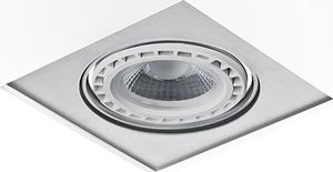 Lampa sufitowa Azzardo Oprawa natynkowa prostokątna biała AZzardo PAULO 1 AZ0960 1