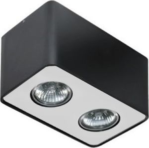 Lampa sufitowa Azzardo Lampa natynkowa kostka czarna AZzardo NINO 2 AZ1385 1