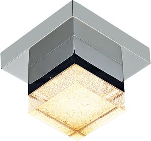 Lampa sufitowa Italux Lampa natynkowa prostokątna chrom Italux Seth LED MX14009016-1A 1