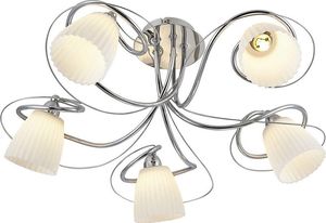 Lampa sufitowa Italux Klasyczna lampa przysufitowa do salonu Italux Tipene MC15105-5CR 1