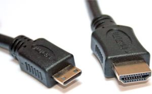 Kabel Omega HDMI Mini - HDMI 1.8m czarny (41658) 1