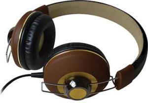 Słuchawki Maxell RETRO DJ2 HP-600 MIC BROWN (303632.00.CN) 3