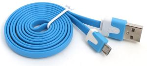 Kabel USB Omega USB-A - 1 m Niebieski (41857) 1