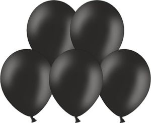 Party Deco Balony lateksowe pastelowe czarne - duże - 10 szt. uniwersalny 1