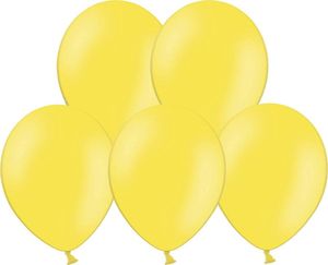 Party Deco Balony lateksowe pastelowe cytrynowe - duże - 10 szt. uniwersalny 1