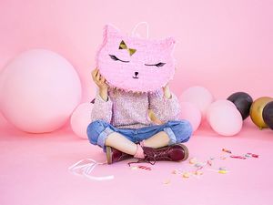 Party Deco Piniata Kotek- 1 szt. uniwersalny (45221-uniw) - 45221-uniw 2