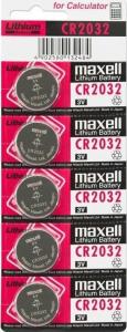Maxell Bateria CR2032 210mAh 5 szt. 1