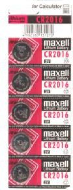 Maxell Bateria CR2016 5 szt. 1