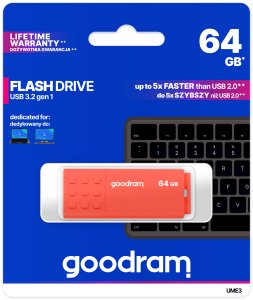 Pendrive GoodRam UME3, 64 GB  (UME3-0640O0R11) 4