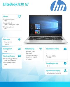 Laptop HP EliteBook 830 G7 (176X8EA) 7