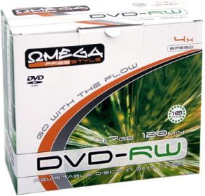 Omega DVD-RW 4.7 GB 4x 10 sztuk (56699) 1