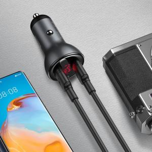 Ładowarka Baseus Digital Display 1x USB-A 1x USB-C 3 A  (baseus_20200703121242) 4