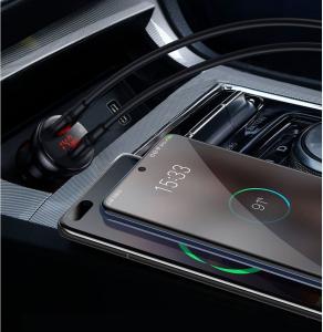 Ładowarka Baseus Digital Display 1x USB-A 1x USB-C 3 A  (baseus_20200703121242) 5