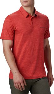 Columbia Koszulka męska Tech Trail Polo Shirt czerwona r. M (1768701845) 1