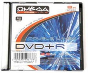 Omega DVD+R DL 8.5 GB 8x 1 sztuka (40873) 1