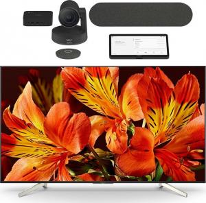 Kamera internetowa Logitech Room Solutions Google Meet medium (TAPGOOGLEMEDIUM/1) + monitor Sony FW-75BZ35F 1