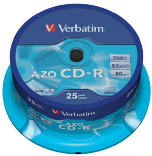 Verbatim CD-R 700 MB 52x 25 sztuk (43352) 1