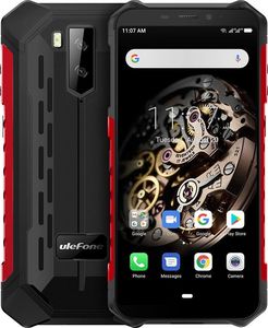Smartfon UleFone Armor X5 2020 3/32GB Dual SIM Czarno-czerwony  (UF-AX5-V2/RD) 1