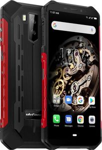 Smartfon UleFone Armor X5 2020 3/32GB Dual SIM Czarno-czerwony  (UF-AX5-V2/RD) 3