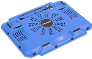 Podstawka chłodząca Omega LAPTOP COOLER PAD ICE BOX14CM FAN, Niebieski (41904) 1