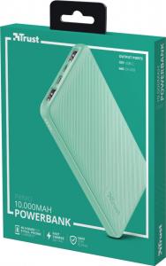 Powerbank Trust Primo 10000 mAh Zielony  (23898) 6