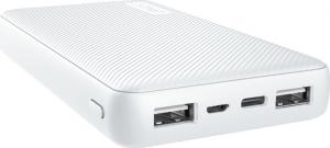 Powerbank Trust Primo Compact 15000 mAh Biały  (23900) 2