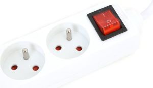 Listwa zasilająca Fiesta 5 gniazd 3 m biała (42045) 3