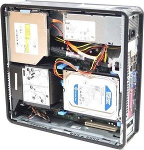 Komputer Dell Dell Optiplex 780 SFF C2D E8400 2x3.0GHz 4GB 120GB SSD DVD Windows 10 Professional PL uniwersalny 6